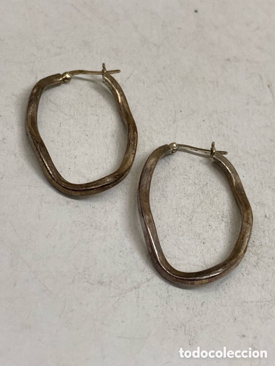 Joyeria: Pendientes de plata /P348 - Foto 1