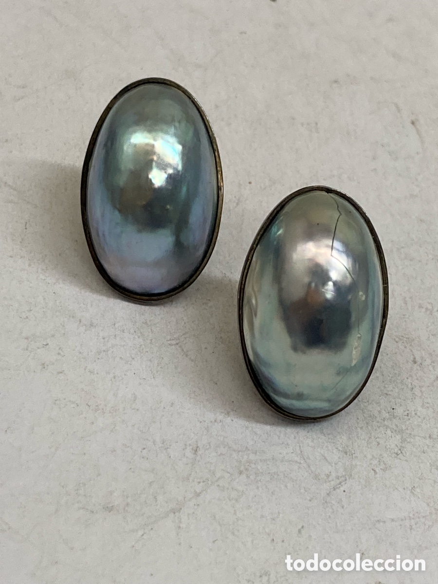 Joyeria: Pendientes de plata perla P348 - Foto 1