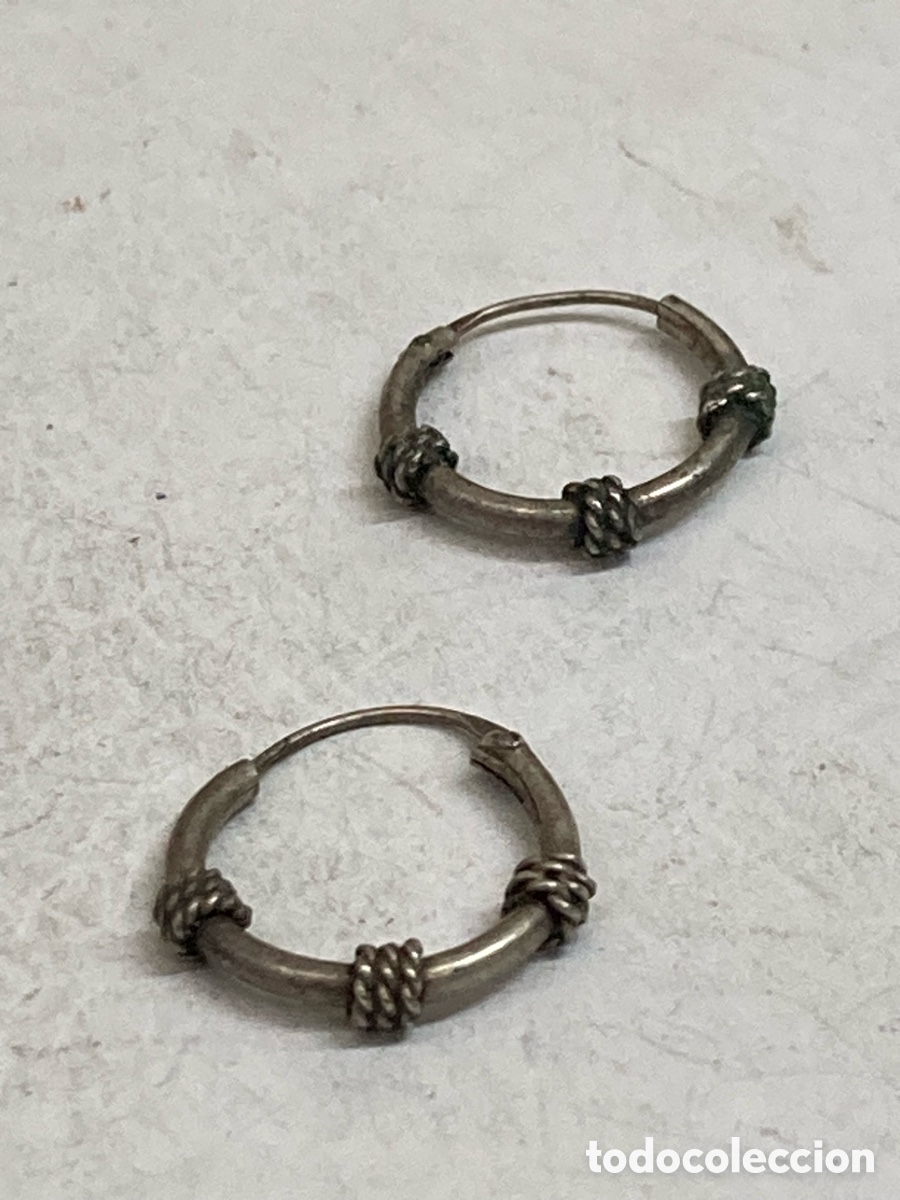 Joyeria: Pendiente de plata P348 - Foto 1
