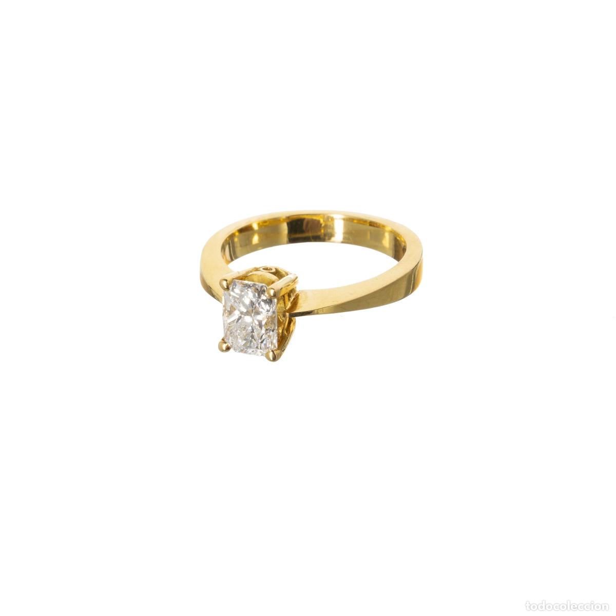 Joyeria: ANILLO SOLITARIO DE ORO CON DIAMANTE - Foto 1