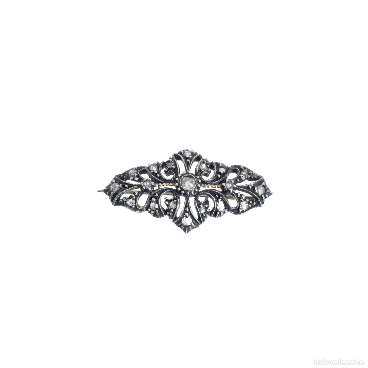 Joyeria: PIN DE PLATA, ORO Y DIAMANTES - Foto 1