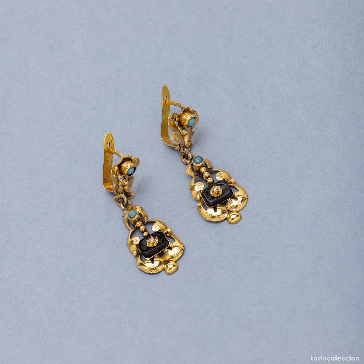 Joyeria: PAR DE PENDIENTES DE ORO - Foto 1
