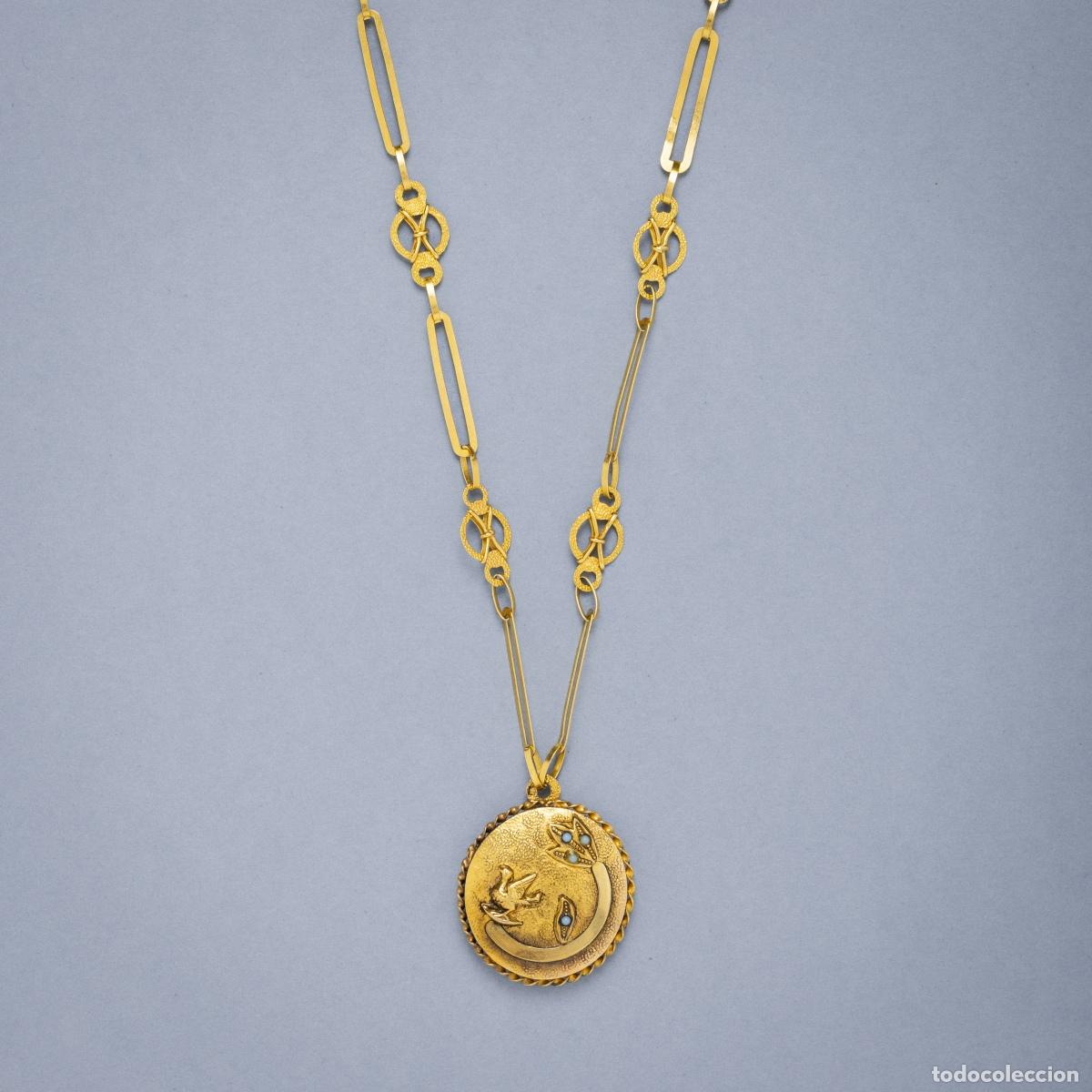 Joyeria: CADENA CON MEDALLA DE ORO - Foto 1