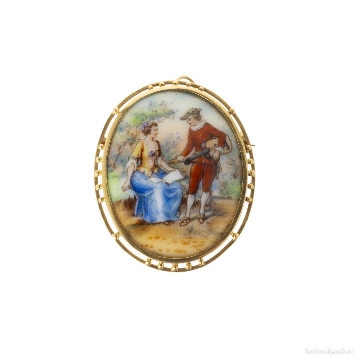 Joyeria: BROCHE/COLGANTE ORO 19,2K - Foto 1