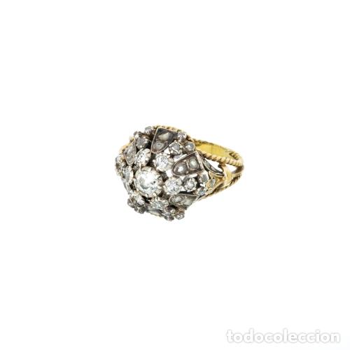 Joyeria: ANILLO ORO 19,2K Y DIAMANTES - Foto 1