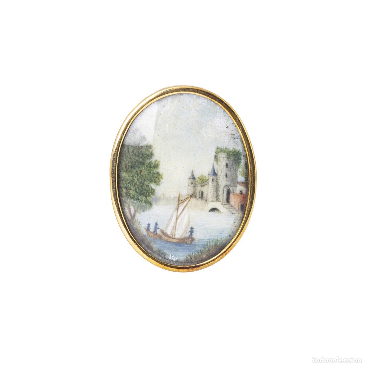 Joyeria: COLGANTE DE ORO - SIGLO XIX - Foto 1