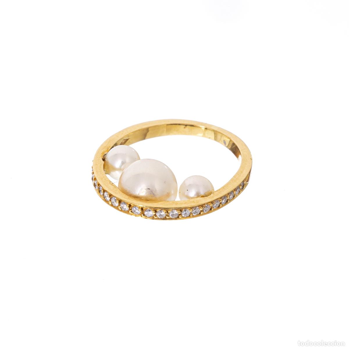 Joyeria: ANILLO ORO 19,2K Y DIAMANTES - Foto 1