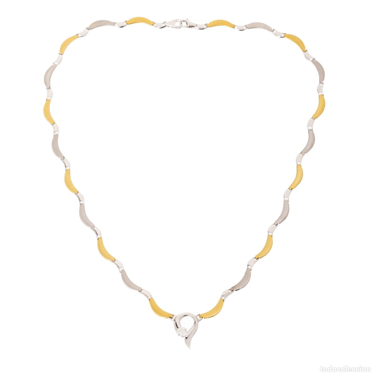 Joyeria: COLLAR DE ORO BICOLOR - Foto 1