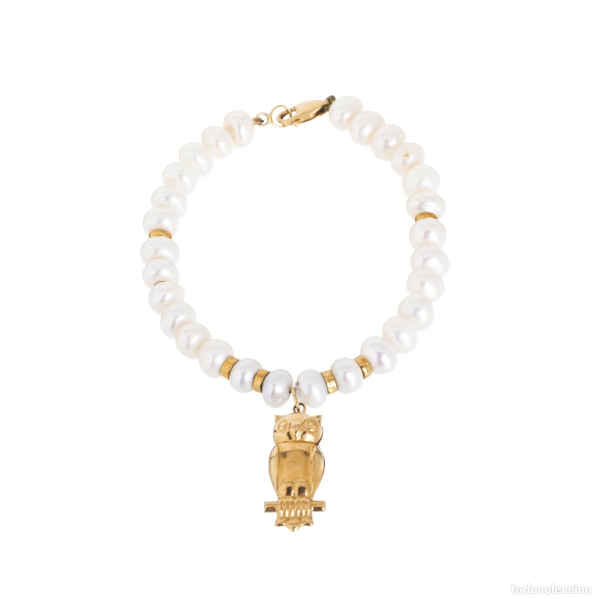 Joyeria: PULSERA DE ORO CON PERLAS - Foto 1