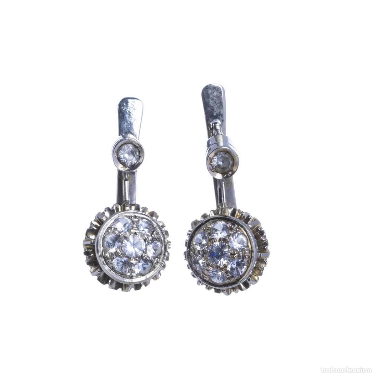 Joyeria: PAR DE PENDIENTES DE ORO - Foto 1