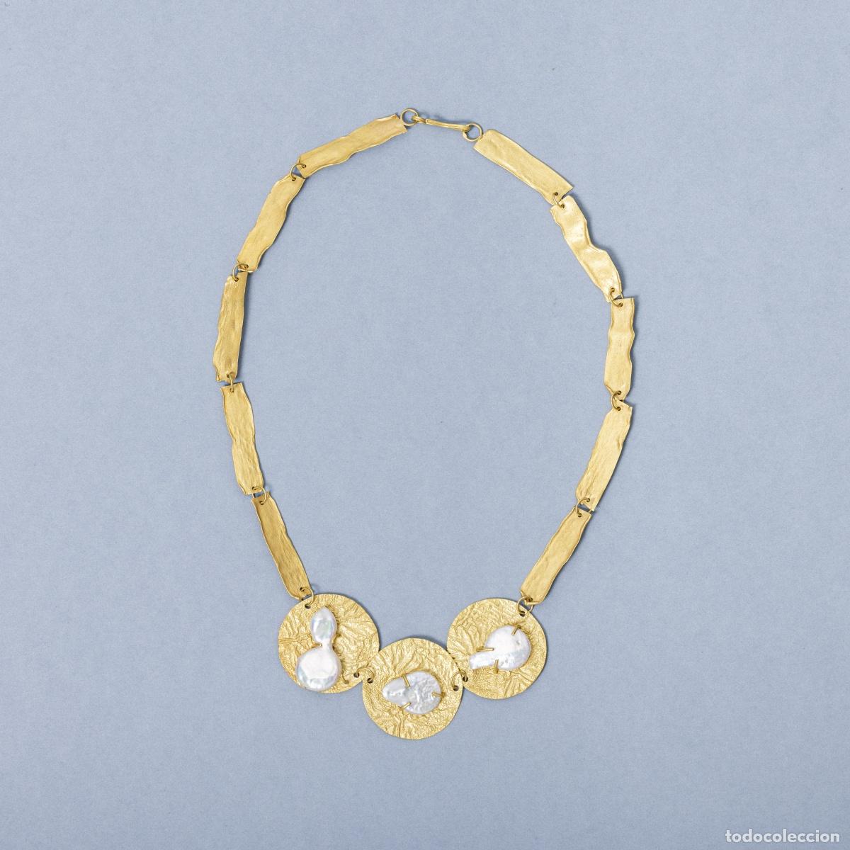 Joyeria: COLLAR EN ORO DE 19,2K Y PERLAS - Foto 1