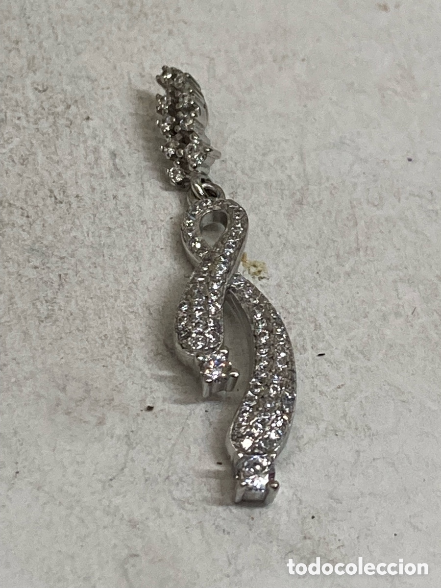 Joyeria: Colgante de plata engastado C416 - Foto 1
