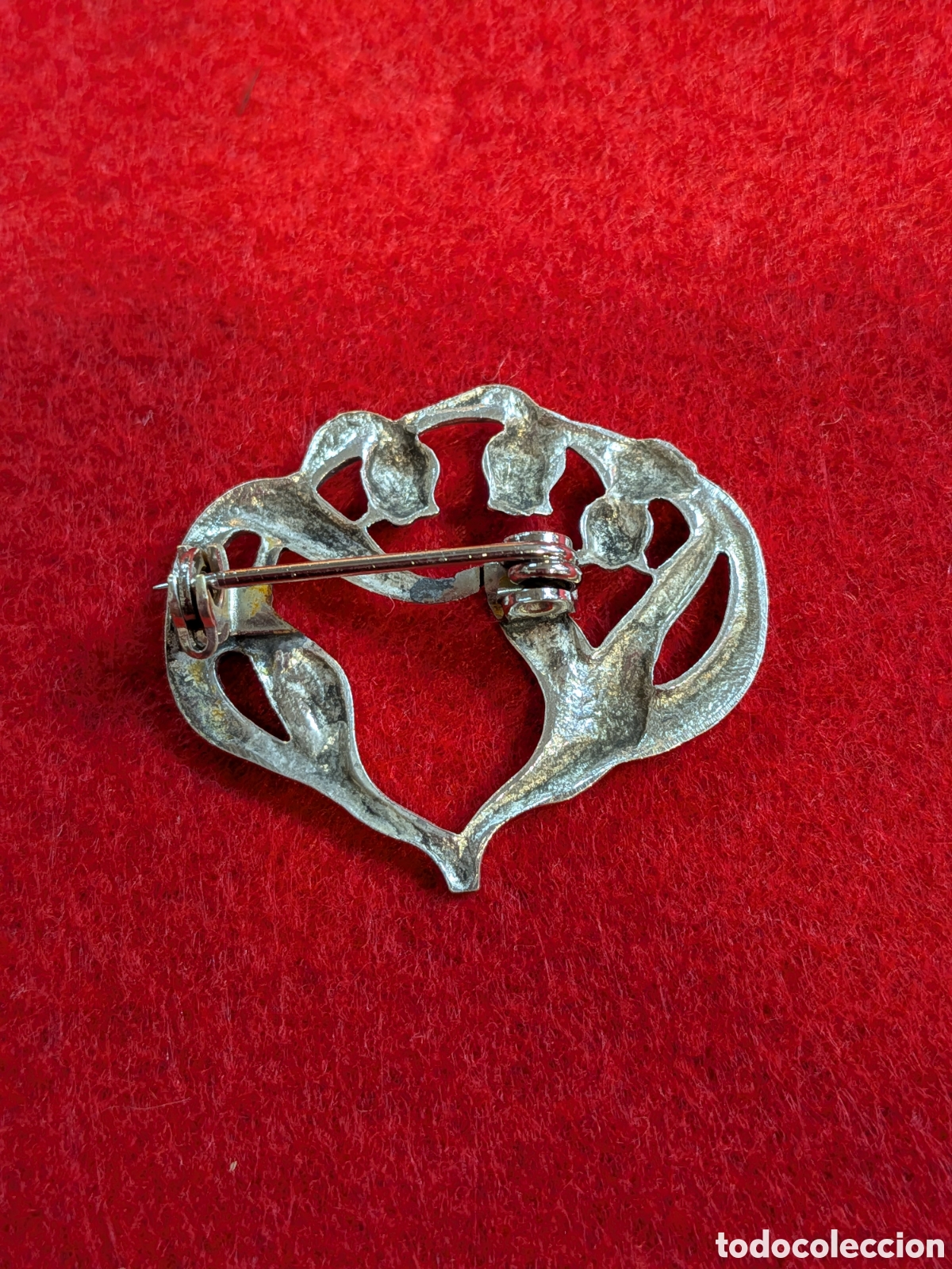 Joyeria: Broche, metal ba&ntilde;o en plata. REF-9484 - Foto 2