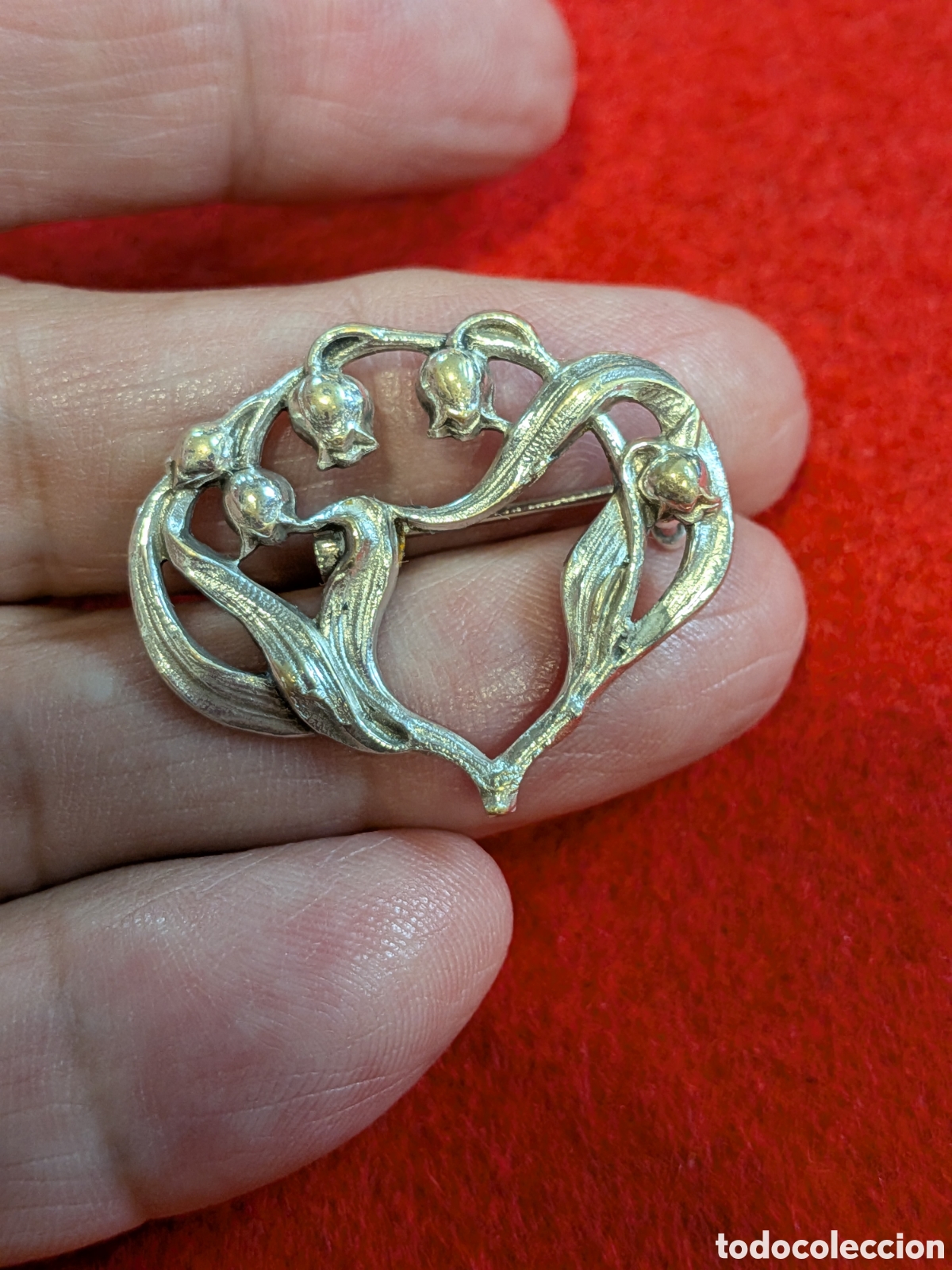 Joyeria: Broche, metal ba&ntilde;o en plata. REF-9484 - Foto 3
