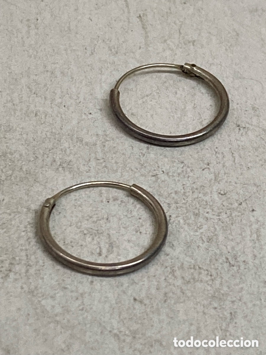 Joyeria: Pendientes de plata P349 - Foto 1