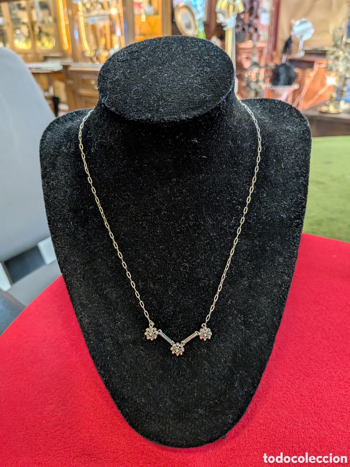 Joyeria: Colgante gargantilla en plata de ley 925.REF-6345 - Foto 1