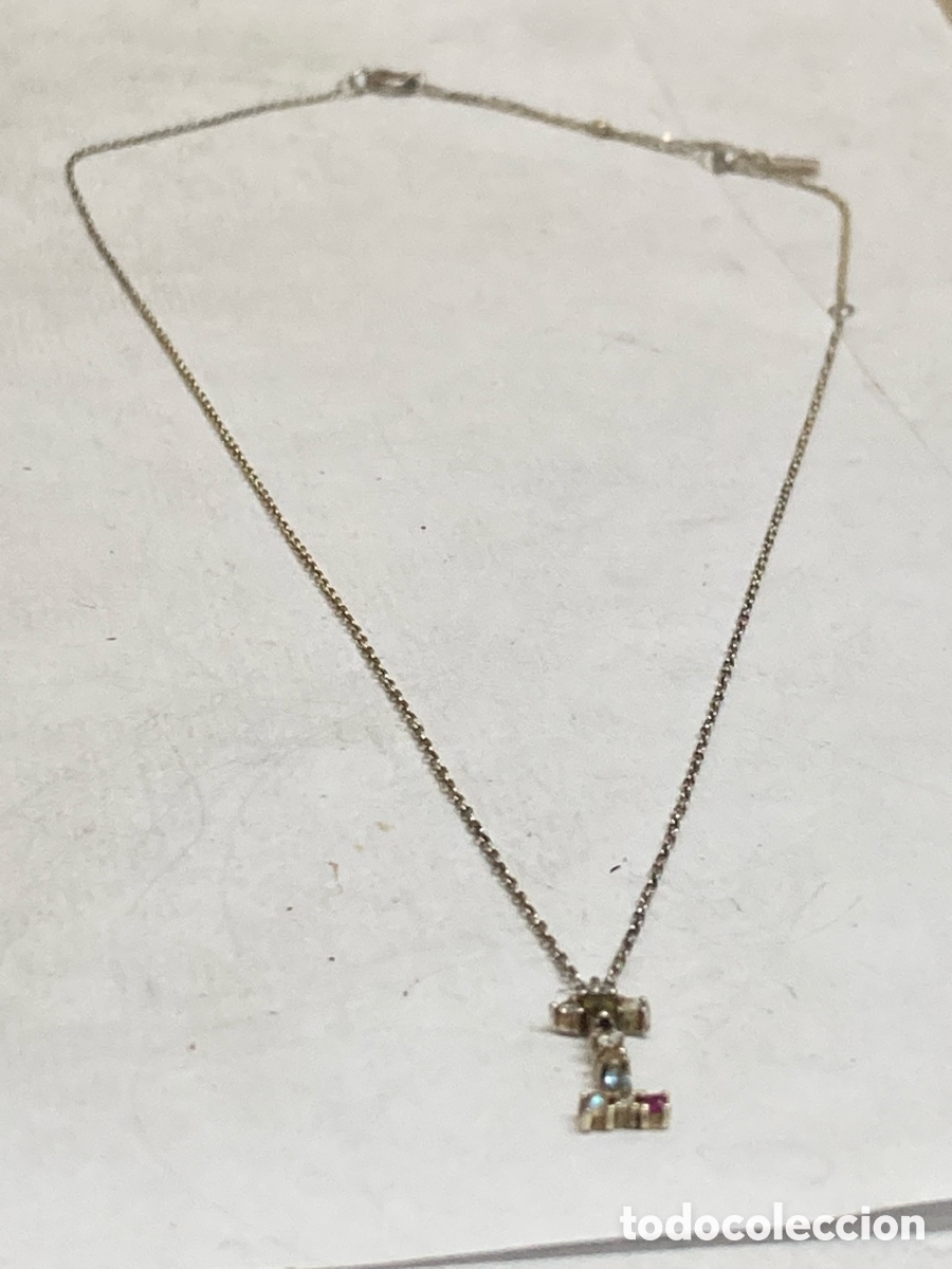 Joyeria: cadena y colgante de plata /cc344 - Foto 1