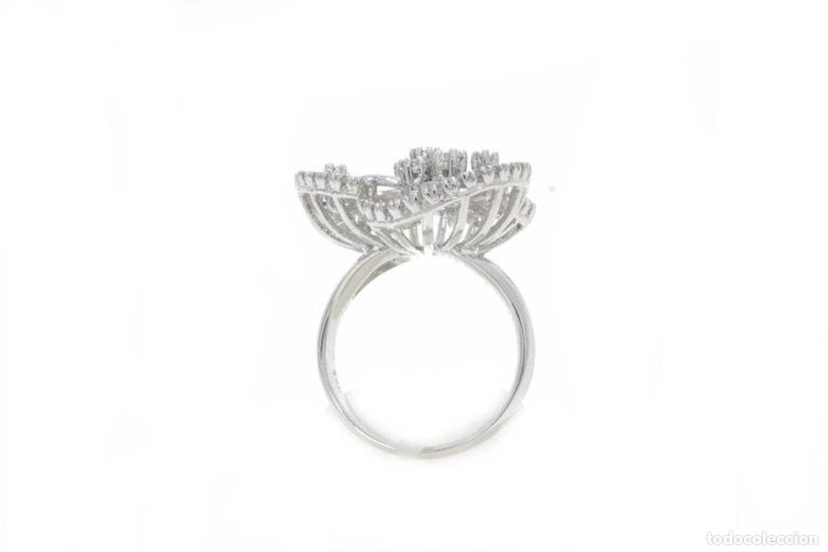 Joyeria: Anillo de moda de oro blanco de 18 kt - Foto 5
