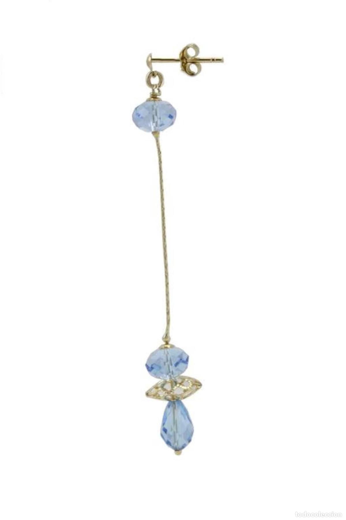 Joyeria: Pendientes colgantes de oro de 18 kt - Foto 2