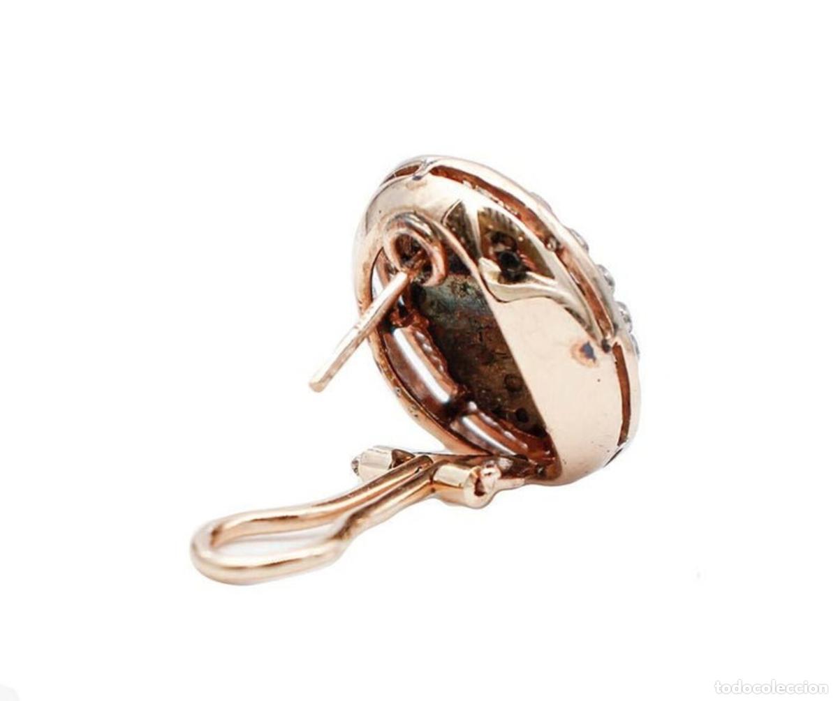 Joyeria: Pendientes de diamantes, oro rosa y plata - Foto 5