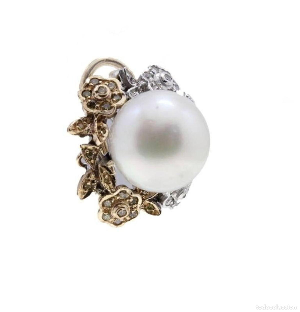 Joyeria: Pendientes de diamantes y perlas australianas - Foto 6