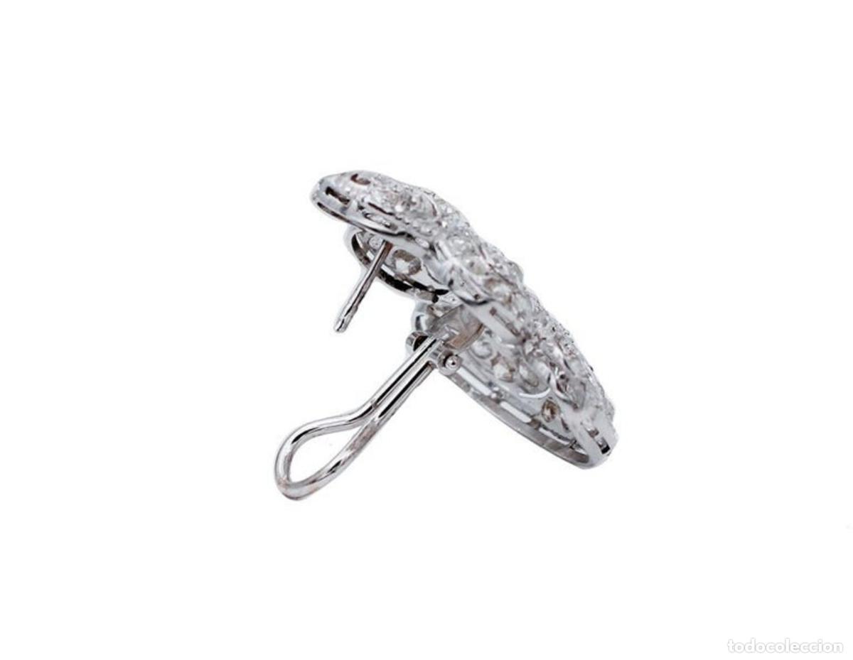 Joyeria: Pendientes de diamantes y platino - Foto 3