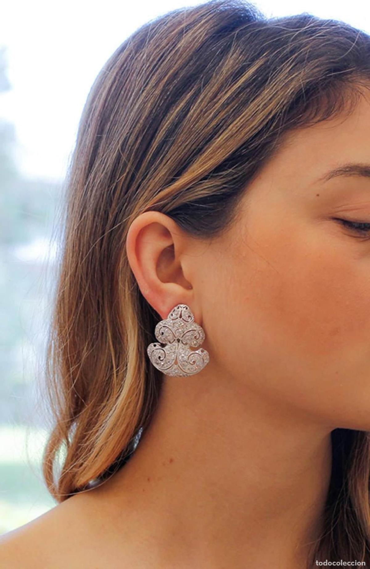 Joyeria: Pendientes de diamantes y platino - Foto 5