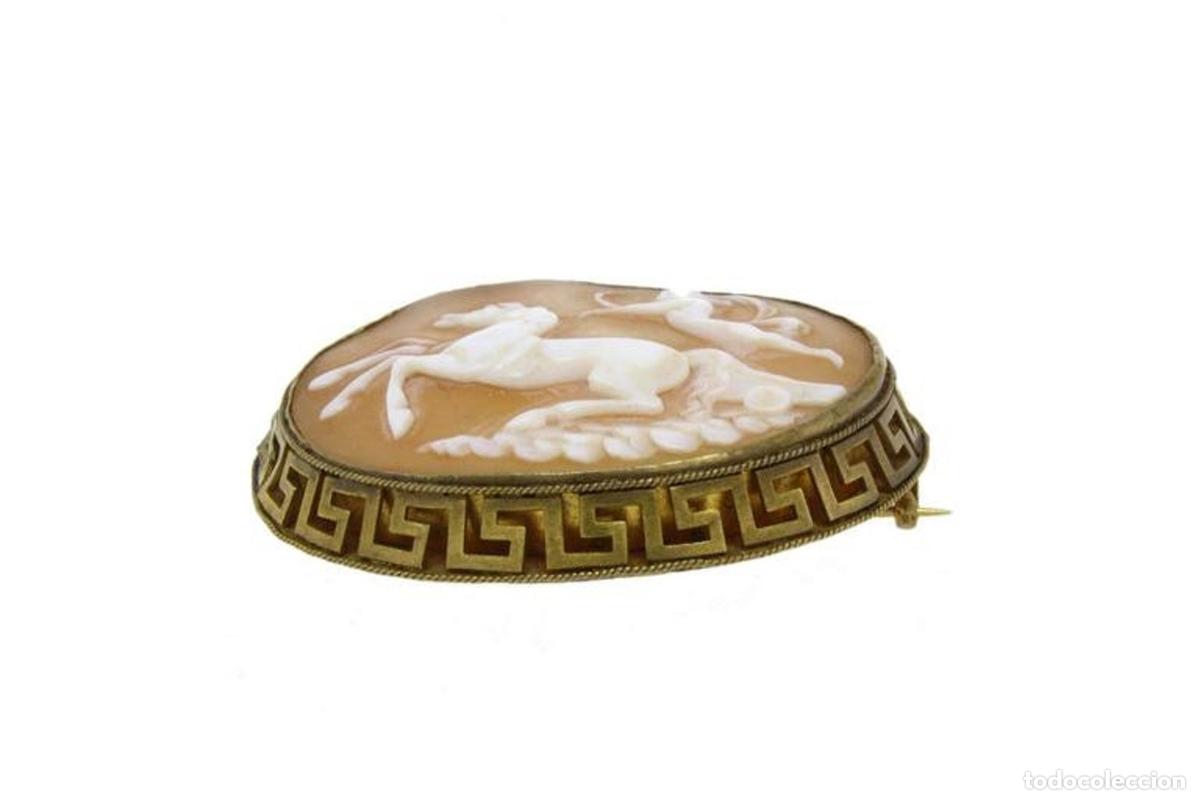 Joyeria: Broche de oro con camafeo - Foto 5