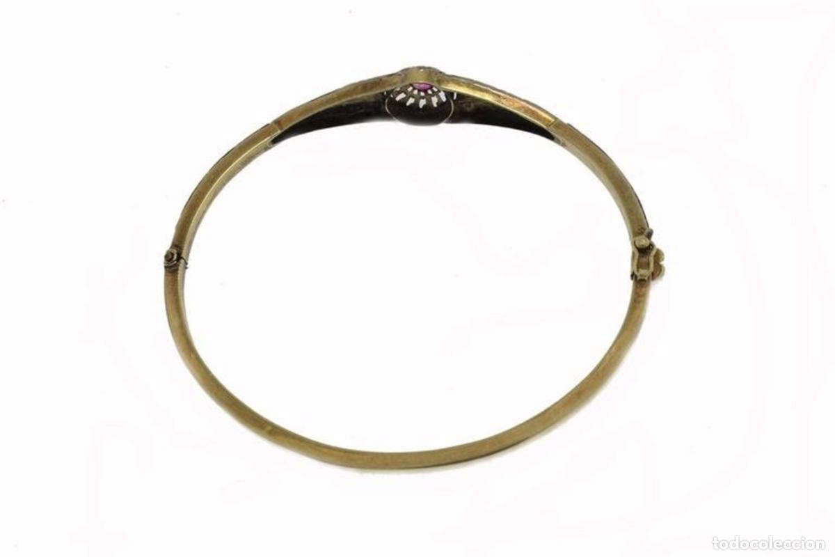 Joyeria: Pulsera de oro y rub&iacute; - Foto 4