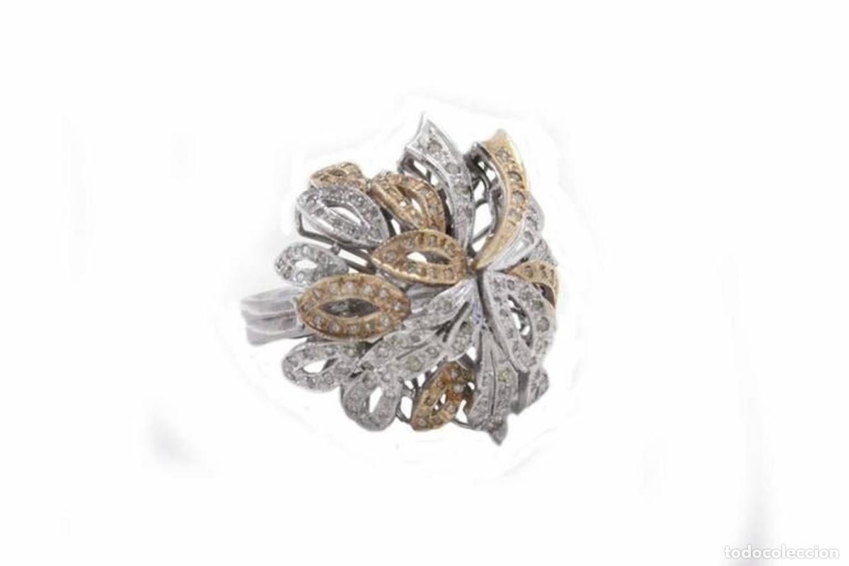Joyeria: Anillo de oro de moda con m&uacute;ltiples lazos y diamantes - Foto 4
