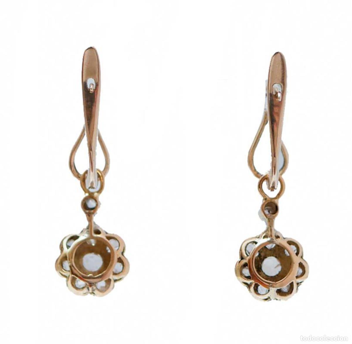 Joyeria: Pendientes de diamantes y oro rosa - Foto 7