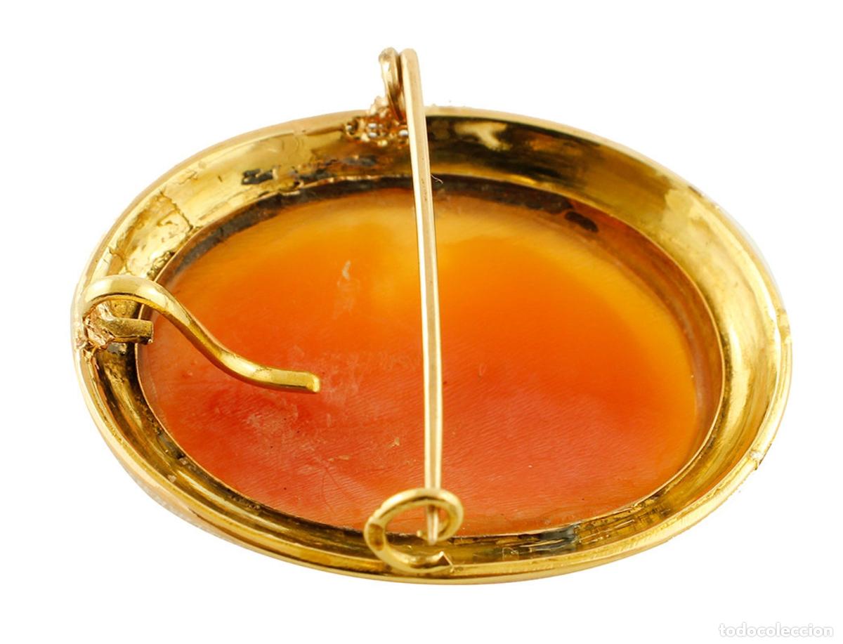 Joyeria: Broche de camafeo, oro amarillo de 18 quilates - Foto 6