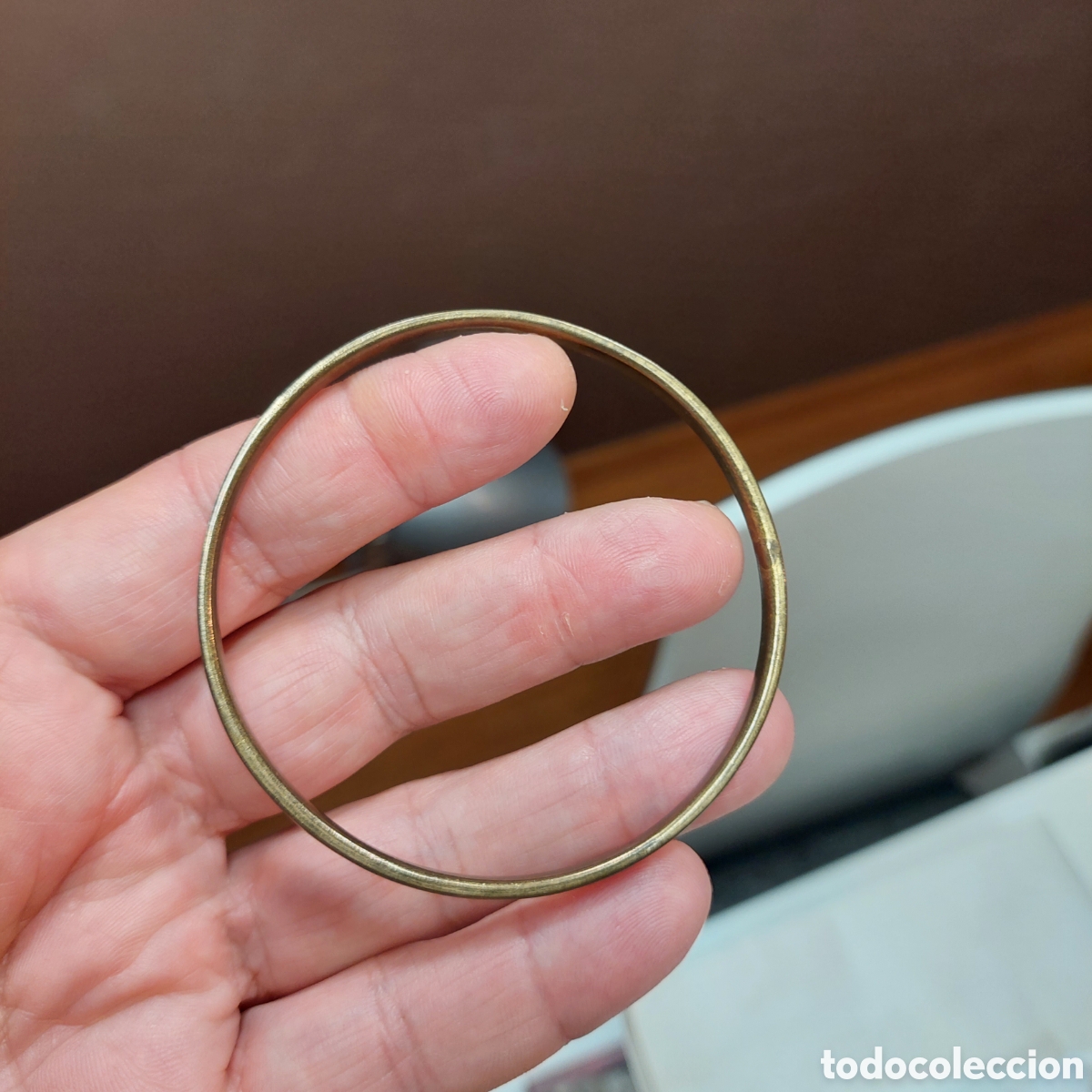 Joyeria: Brazalete dorado y nacar. - Foto 6