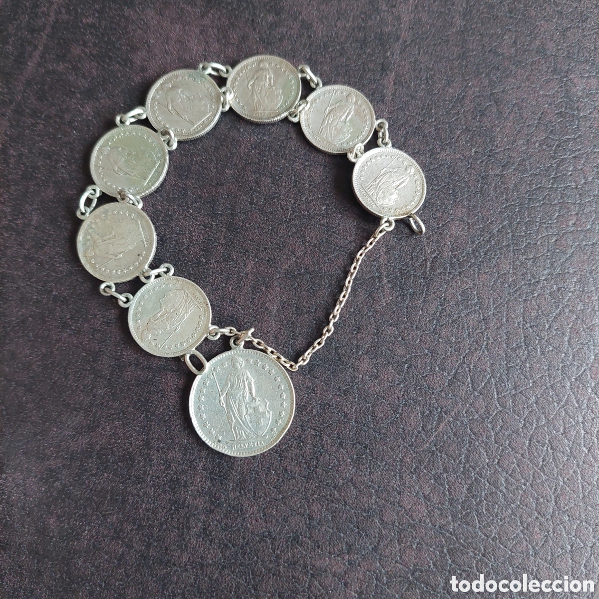 Joyeria: Pulsera de monedas plata. - Foto 2