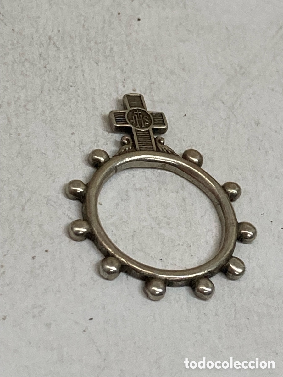 Joyeria: Anillo rosario de plata S350 - Foto 1
