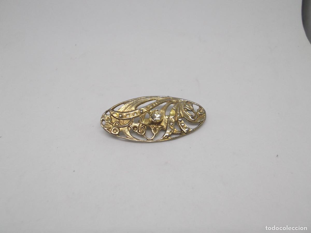 Joyeria: Aguja broche dorado.Vintage - Foto 1