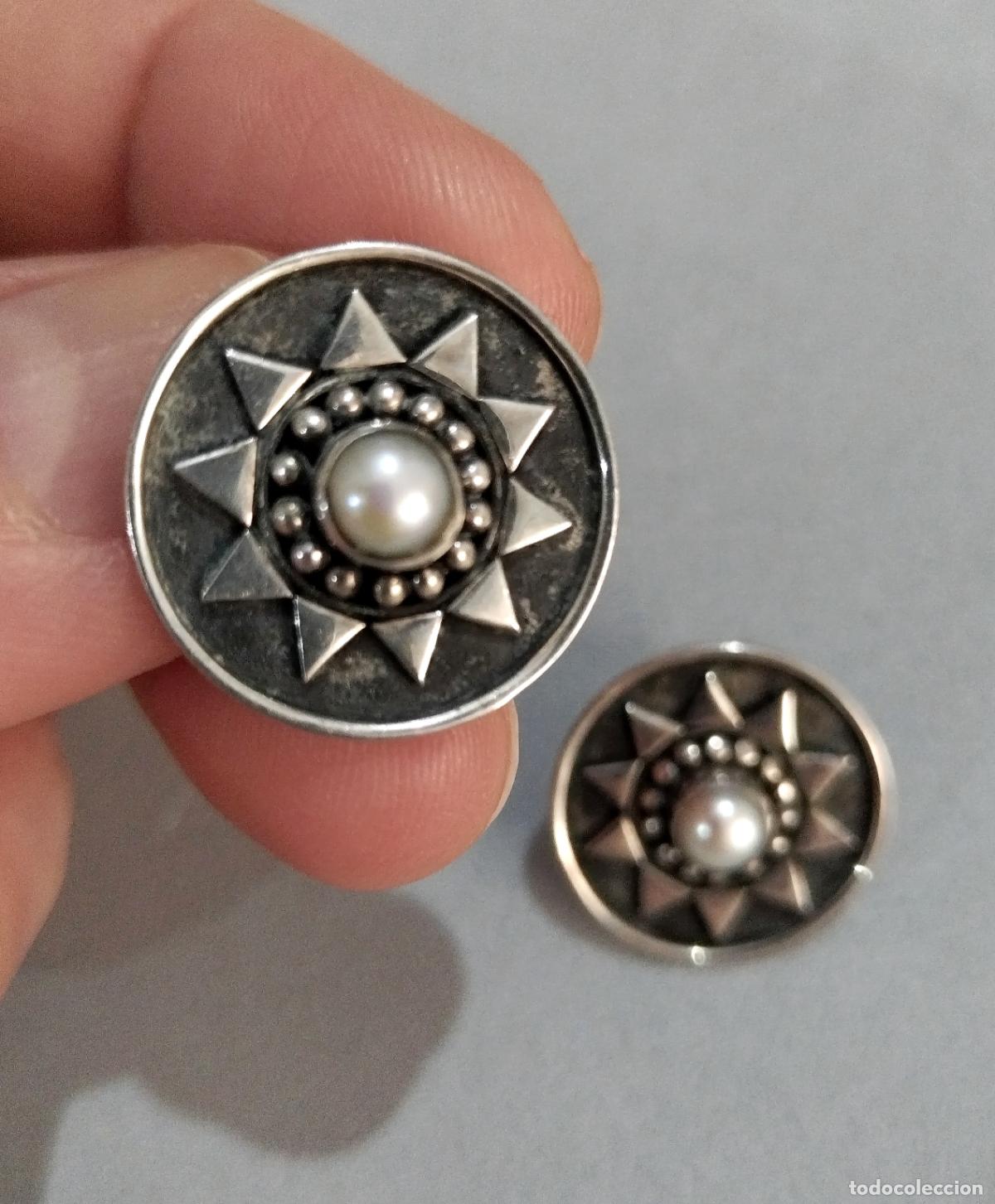 Joyeria: Pendientes de plata de ley contrastada con perla cultivada. - Foto 5