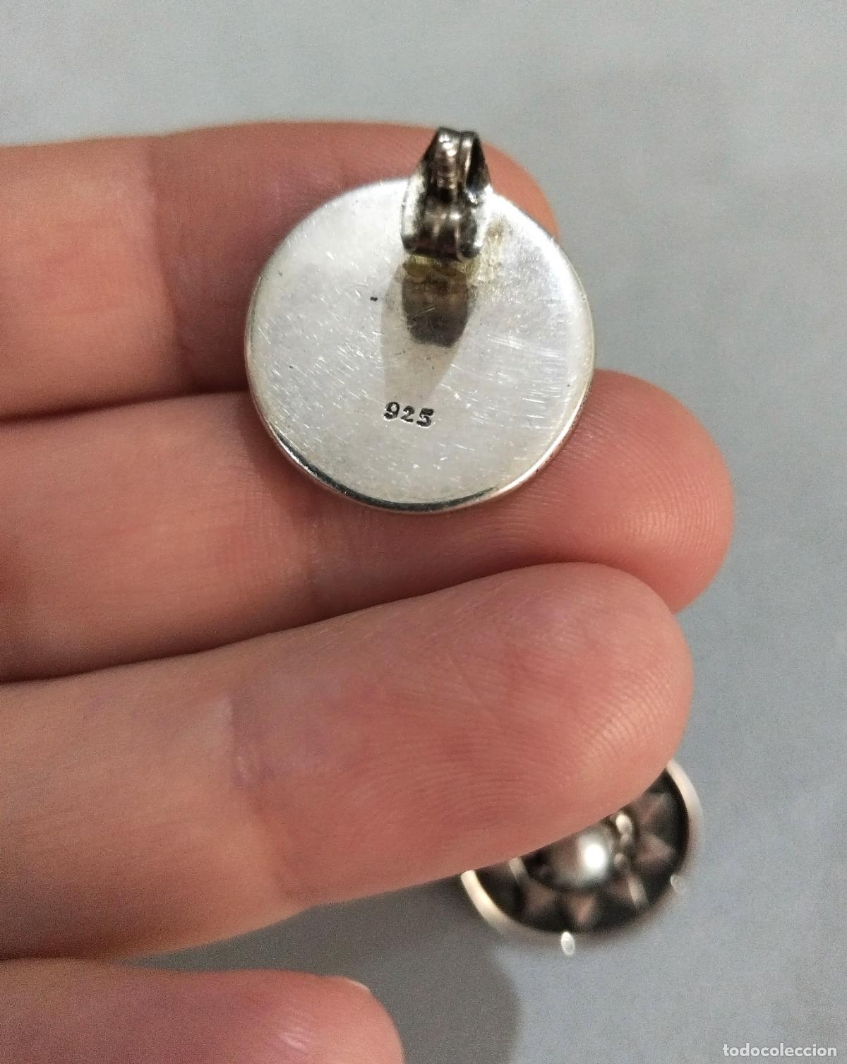 Joyeria: Pendientes de plata de ley contrastada con perla cultivada. - Foto 7