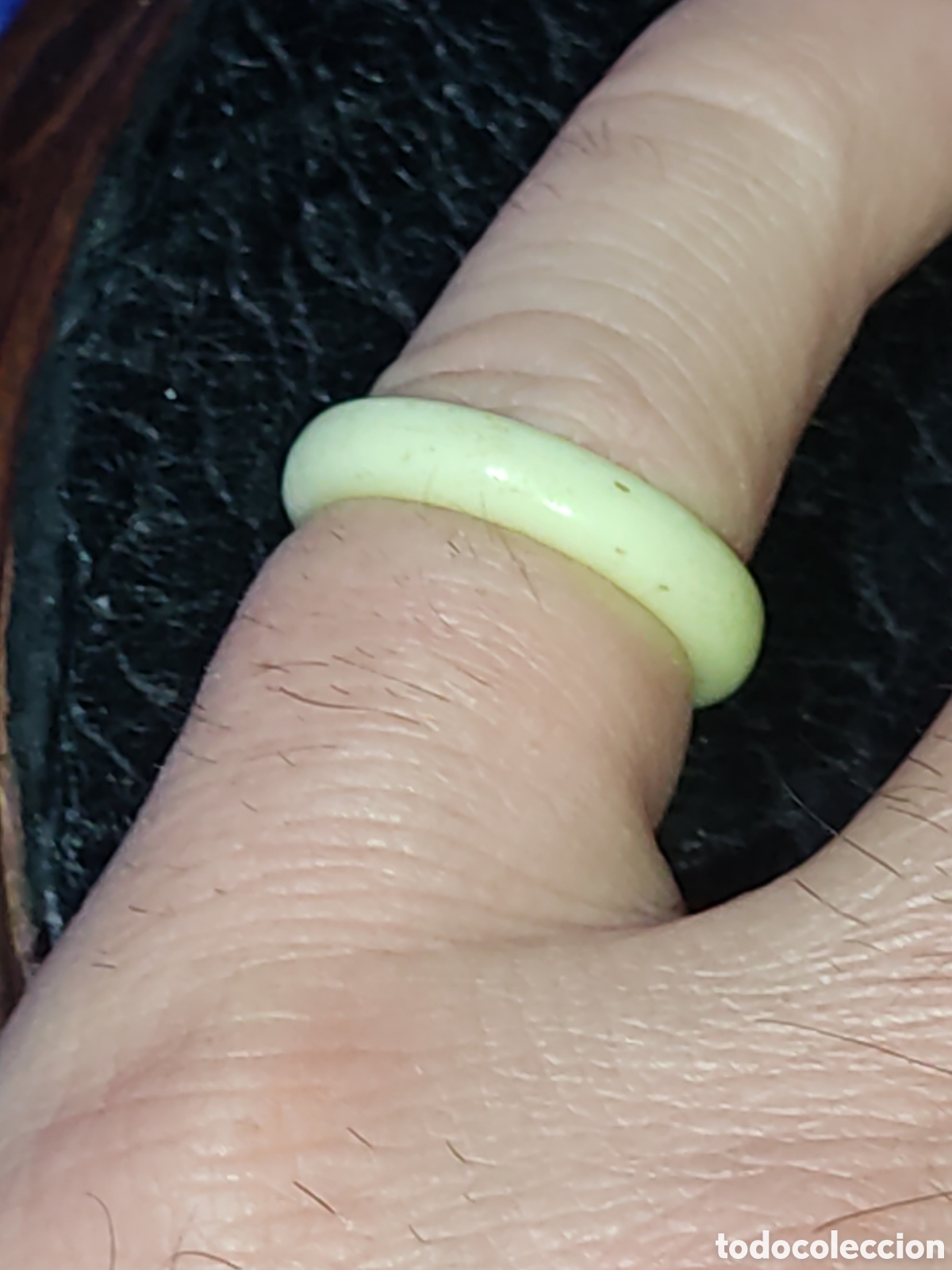 Joyeria: Antigua alianza de hueso. - Foto 3