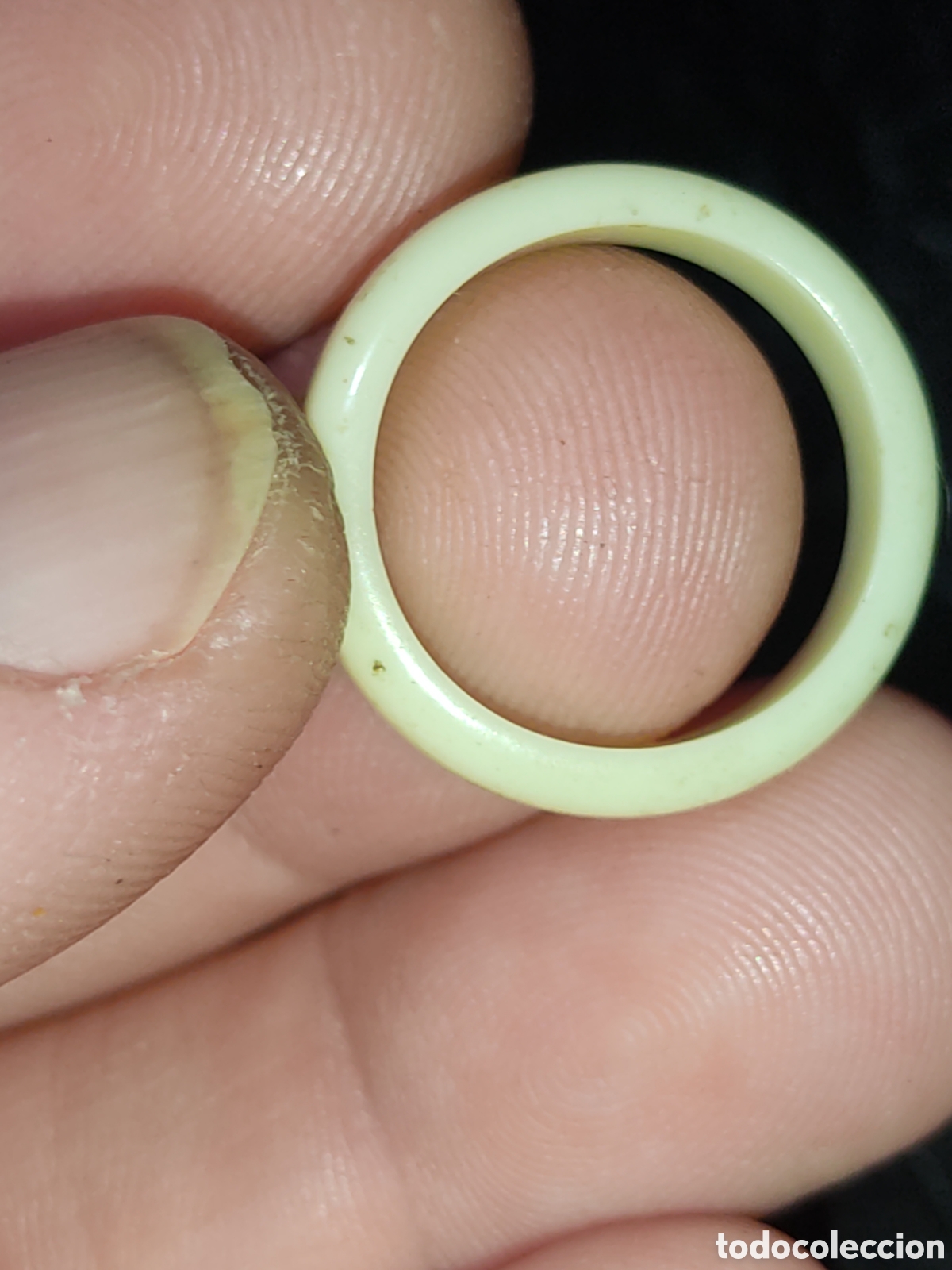 Joyeria: Antigua alianza de hueso. - Foto 4