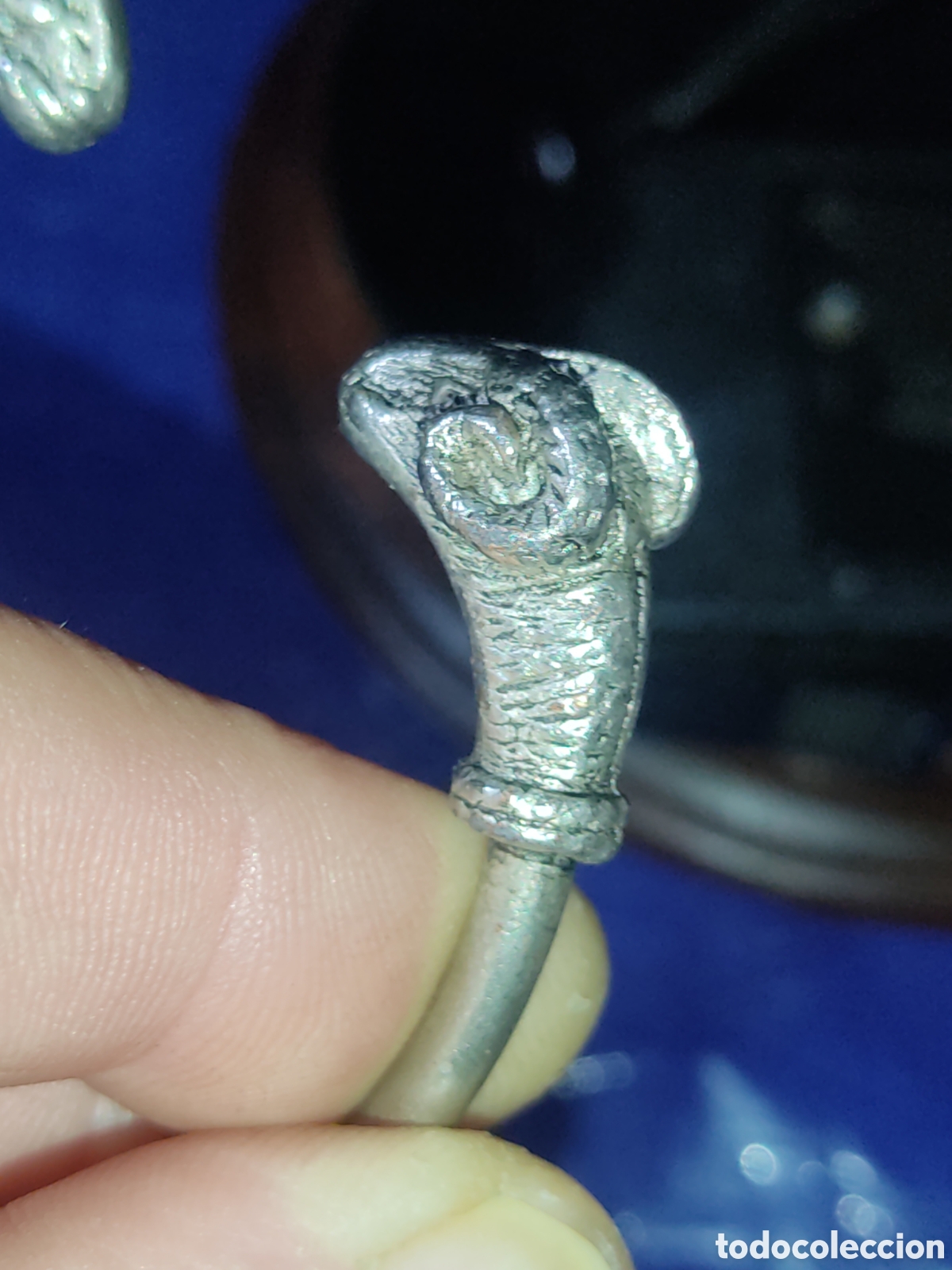 Joyeria: Pulsera cabezas de macho Cabrio.Vintage. - Foto 3