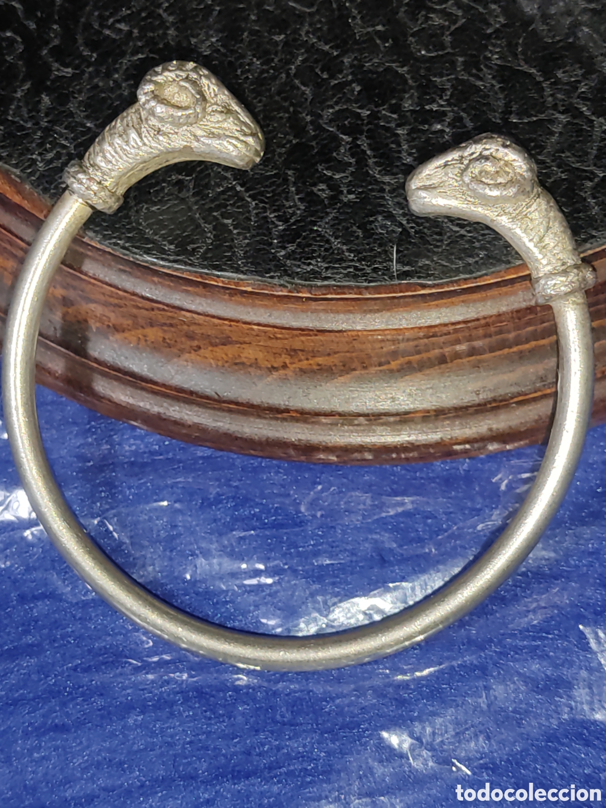 Joyeria: Pulsera cabezas de macho Cabrio.Vintage. - Foto 6