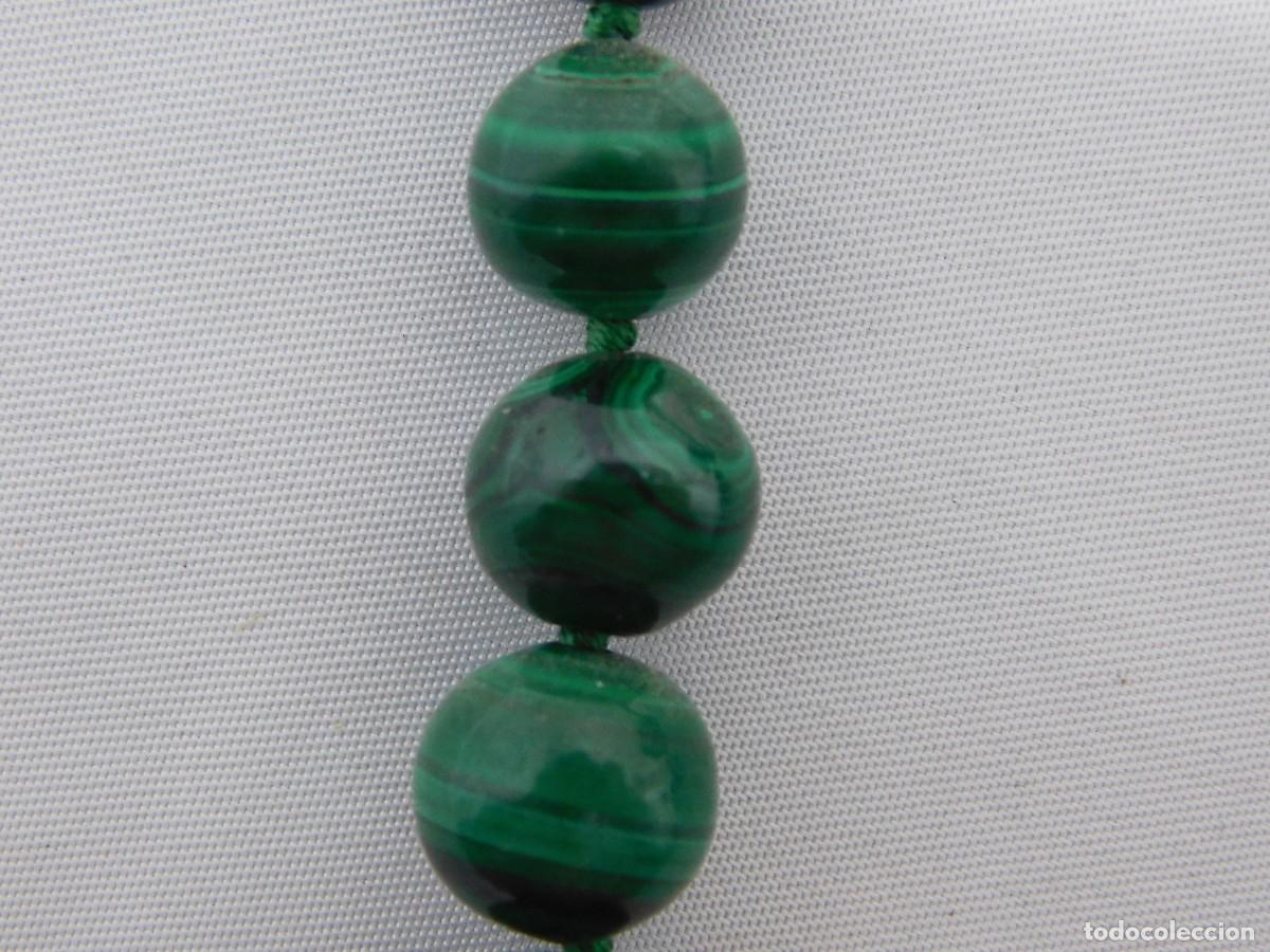 Joyeria: COLLAR MALAQUITA Y ORO - Foto 7