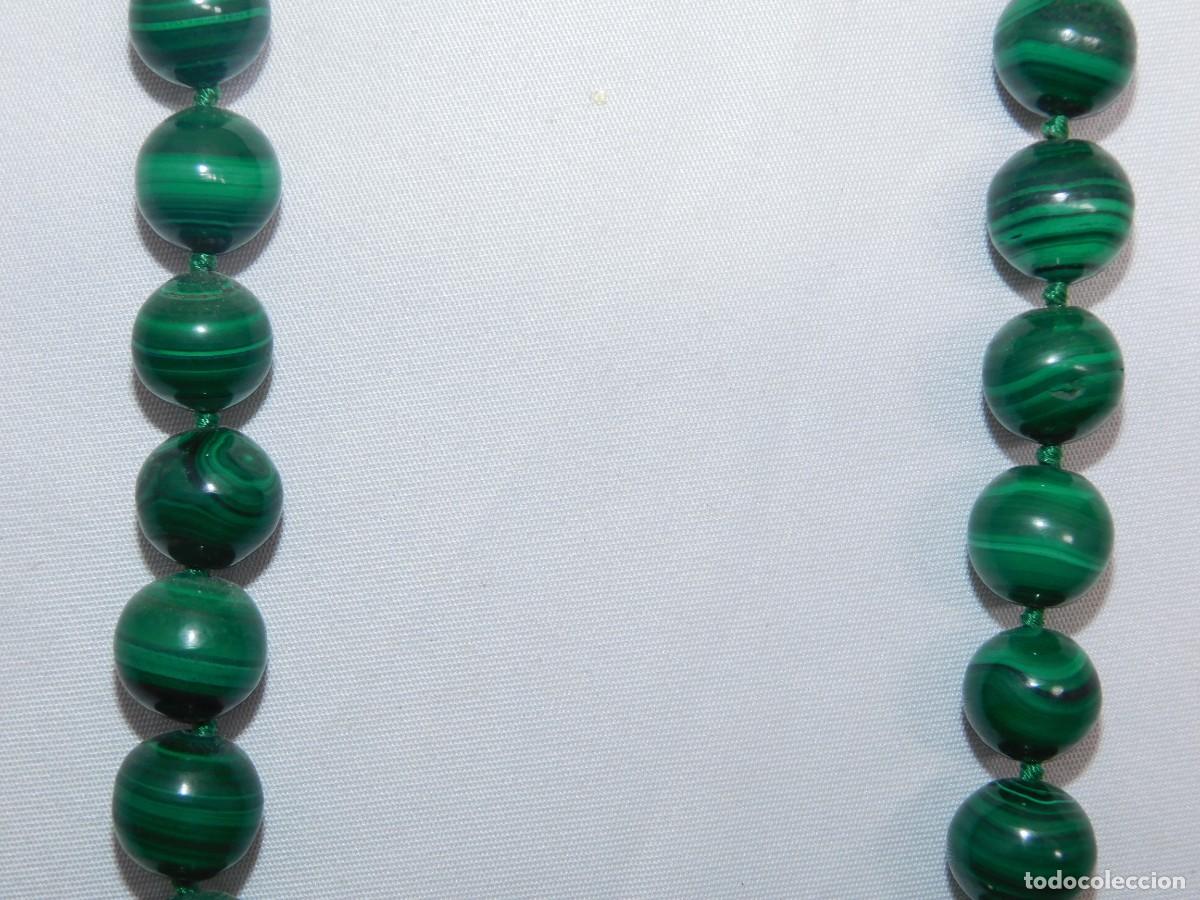Joyeria: COLLAR MALAQUITA Y ORO - Foto 8