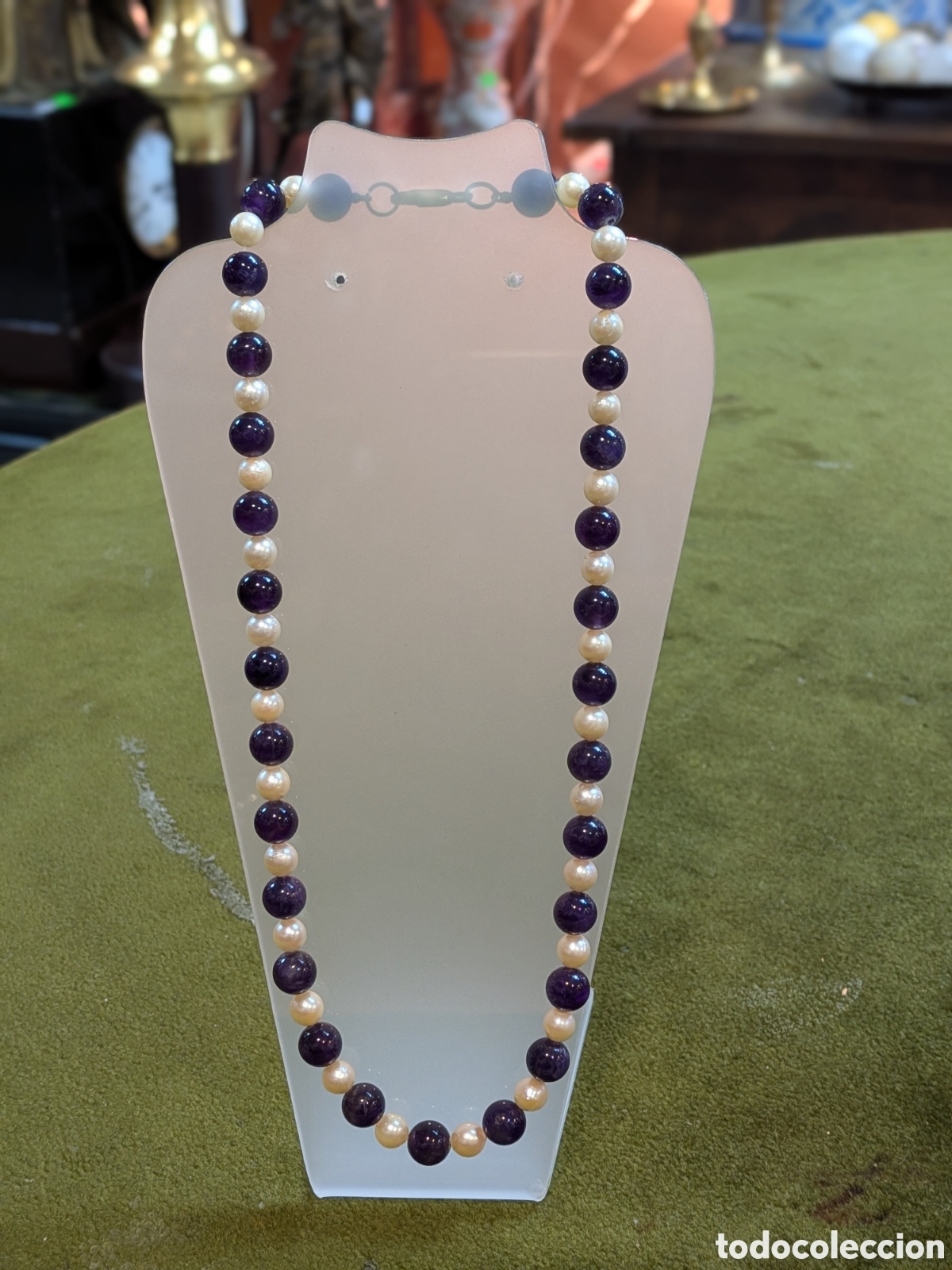 Joyeria: Collar gargantilla, enganche en plata.REF-3836 - Foto 1