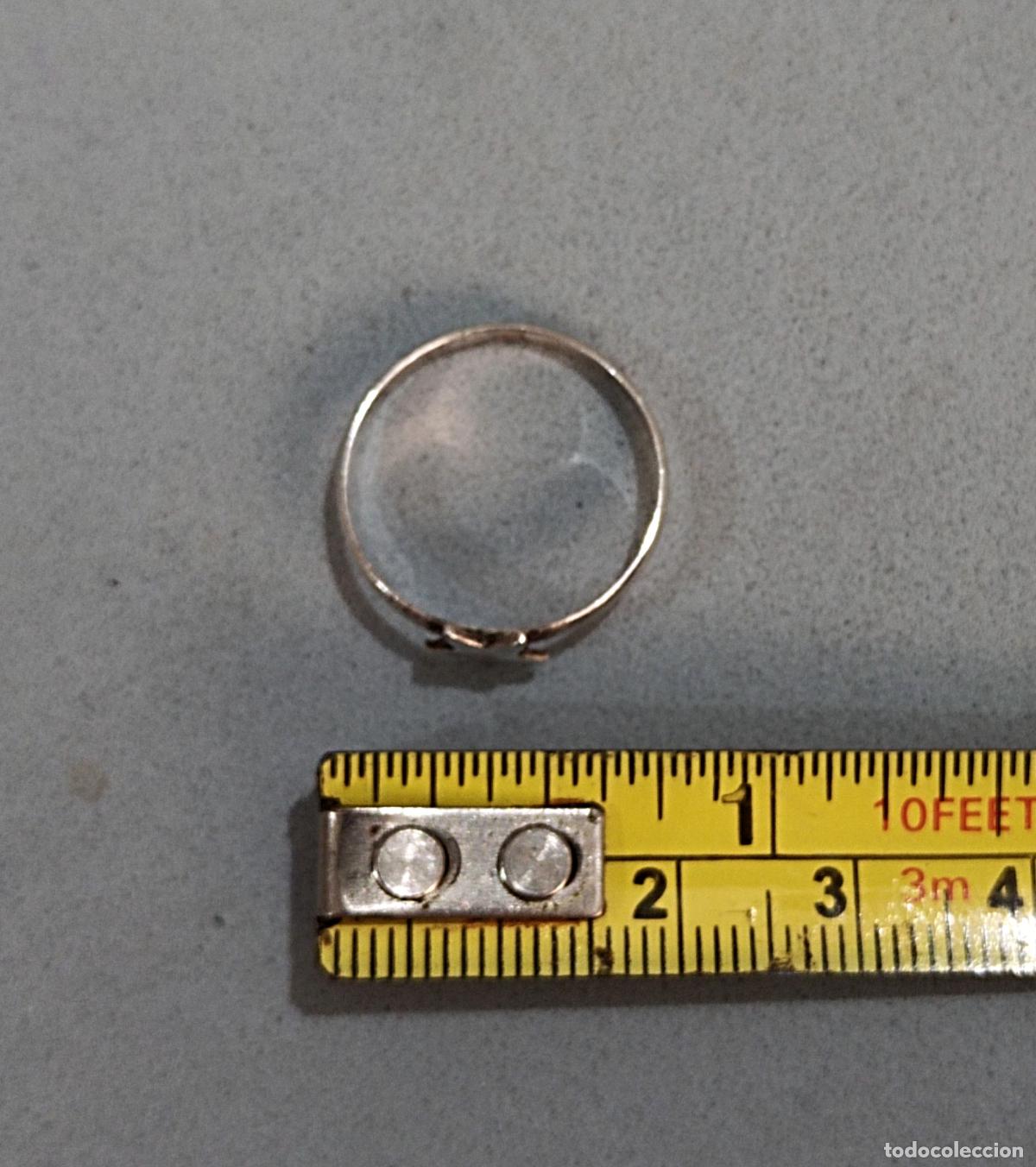 Joyeria: Anillo plata de ley contrastada, estrella. - Foto 2