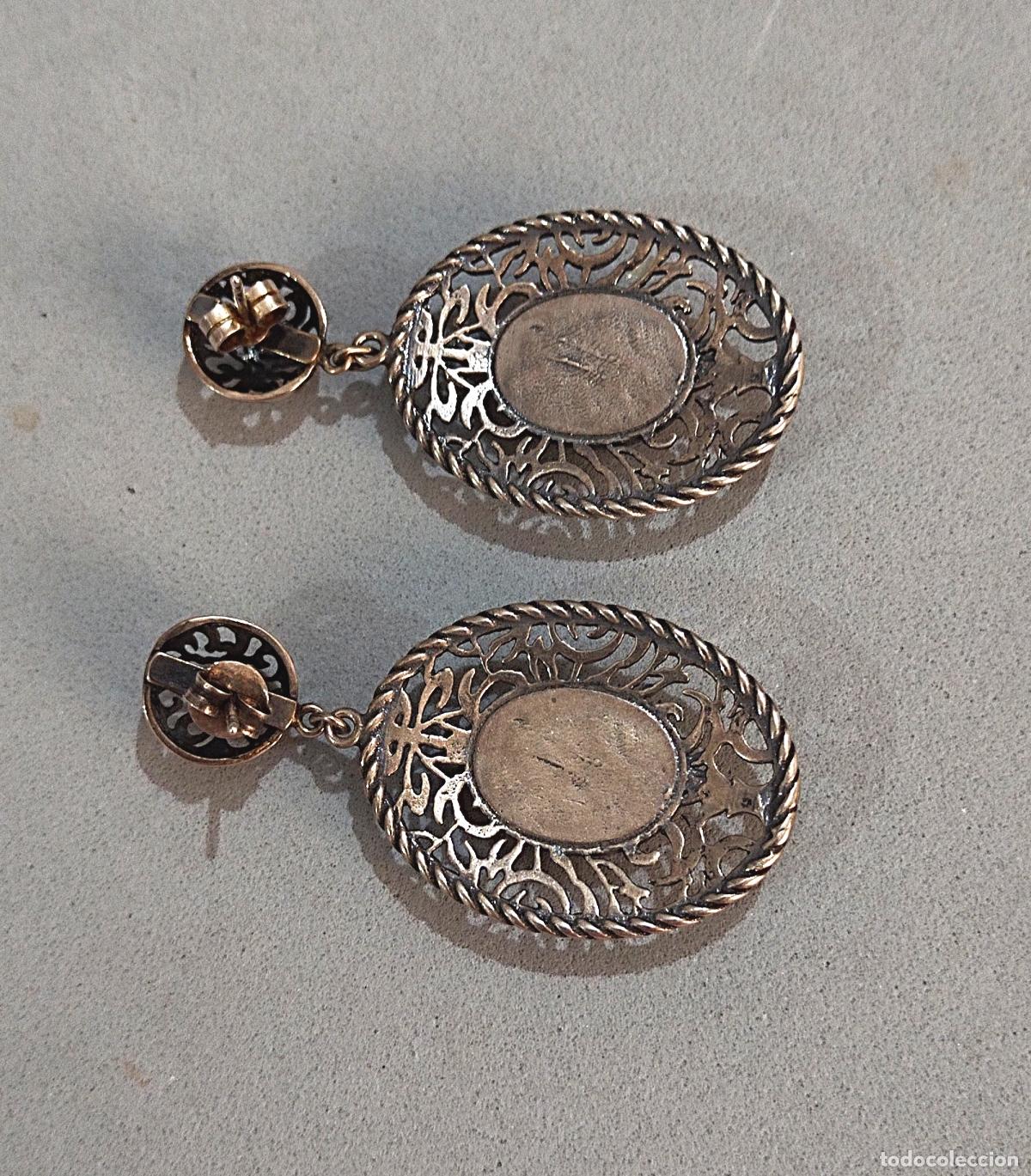 Joyeria: Pendientes de plata 800 mil&eacute;simas. - Foto 3