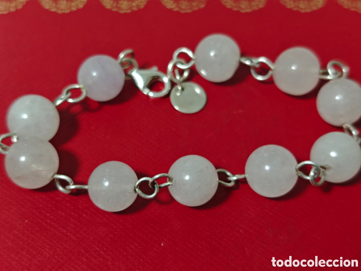 Joyeria: Pulsera de plata de ley y piedras naturales - Foto 5