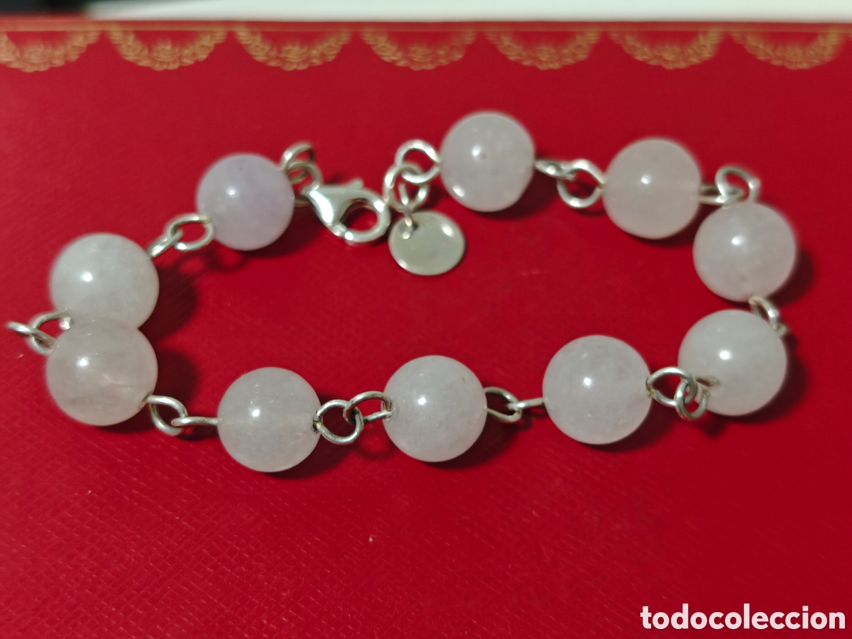 Joyeria: Pulsera de plata de ley y piedras naturales - Foto 7