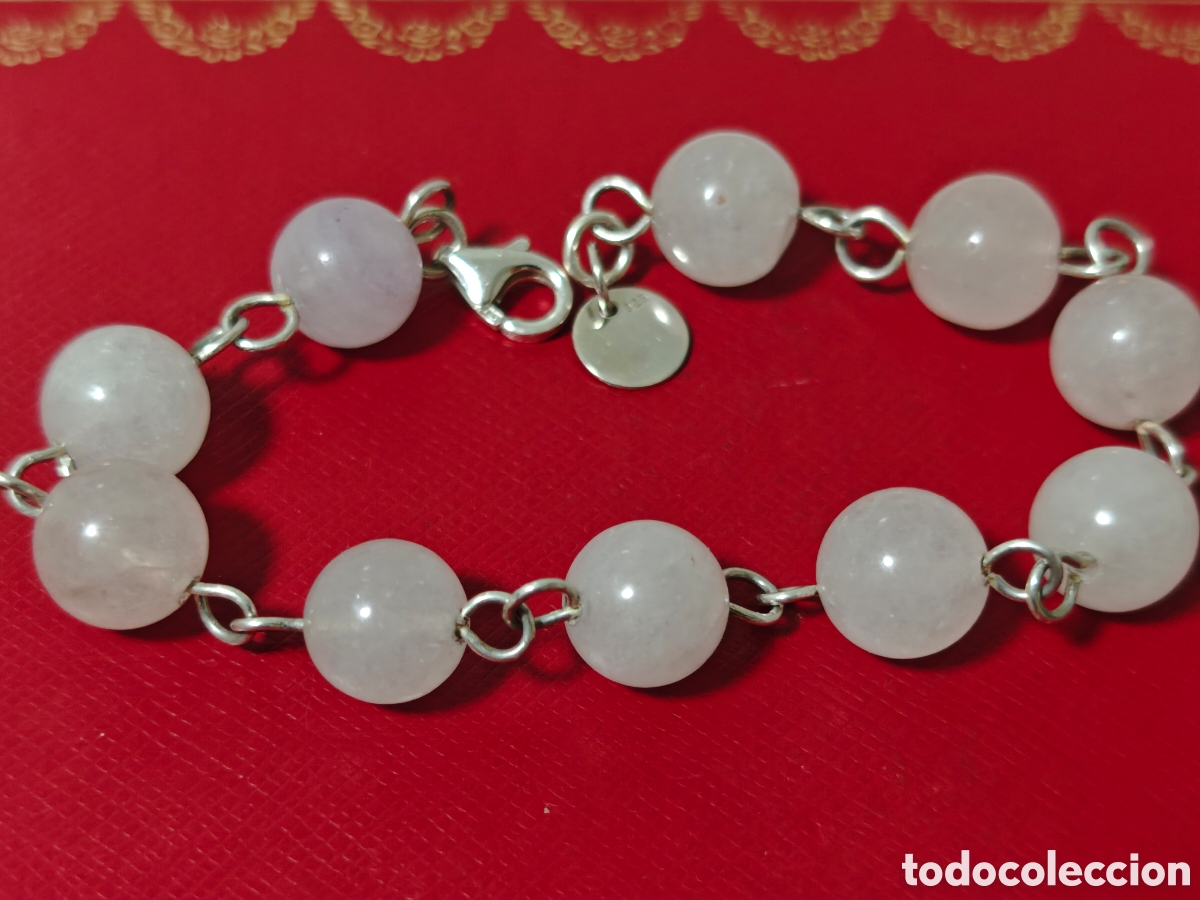 Joyeria: Pulsera de plata de ley y piedras naturales - Foto 8